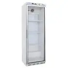 ARMARIO DE REFRIGERACIÓN DE CHAPA BARNIZADA Y ABS - ESTÁTICO - ECO - Mod. G-ER400G - N. 1 PUERTA DE CRISTAL - CAPACIDAD Lt 350 - TEMPERATURA +2°/+8°C - Medidas cm A 60 x F 58,5 x h 185,5 - CE
