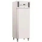 ARMARIO FRIGORÍFICO CONGELADOR DE CHAPA BARNIZADA Y ALUMINIO - ESTÁTICO - Mod. G-GNB600BT - GASTRONORM 2/1 (cm 65 x 53) - N. 1 PUERTA - CAPACIDAD BRUTA Lt 507 - TEMPERATURA -18º/-20ºC - Medidas cm A 68 x F 80 x h 201 - CE