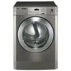 LAVADORA LG - MOD. TITAN C - ESTRUCTURA PLATINO - TAMBOR INOX - MOTOR DIRECT DRIVE INVERTER - PROGRAMAS PERSONALIZABLES - CAPACIDAD Kg 15 - VELOCIDAD CENTRIFUGADO 980 RPM - PROGRAMACIÓN ELECTRÓNICA - DIMENSIONES cm L 73,7 x P 81,4 x H 103,6