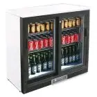 MINIBAR BOTELLERO FRIGORÍFICO PARA BEBIDAS - MOD. C21GSS - TEMPERATURA °C +2/+8 - DESESCARCHE AUTOMÁTICO - VENTILADO - CAPACIDAD Lt. 202 - Medidas cm L 90 x P 53,5 x h 87