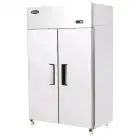 ARMARIO FRIGORÍFICO CONGELADOR COMPACTO DE ACERO INOX - Mod. YBF9219GR - VENTILADO - Capacidad LT 900 - N. 2 Puertas - TEMPERATURA -22°/-17°C - Dim. cm L 120 x P 73 x h 195,5 - CE