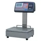 BALANZA ELECTRÓNICA de sobremesa - MOD. SUMMA - CAPACIDAD: Kg 12/30 precisión 2/5 gramos - Medidas CM L 37 X P 34 X h 55 - Disponible en los colores: NEGRO PERLADO, BLANCO PERLADO - CE