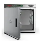 HORNO ELÉCTRICO DE BAJA TEMPERATURA Y MANTENIMIENTO CALDOLUX - Mod. SCH030 - Capacidad N. 3 bandejas GN 1/1 - Potencia Kw 0,76 - Alimentación MONOFÁSICA 230V/1/50-60Hz - Dimensiones cm. L 43,6 x P 64,5 x H. 40,9