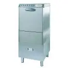 LAVAVAJILLAS PROFESIONAL DE ACERO INOX AISI 304 18/10 - MOD. 4SC - CON BOMBA DE DESAGÜE - ALIMENTACIÓN TRIFÁSICA - PASO ÚTIL ALTURA MÁXIMA cm 47 - CESTA CUADRADA cm 50 x 62 - CICLO 120" / 240" - Medidas totales cm A 59,4 x F 75,3 x h 143,4