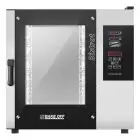 HORNO ELÉCTRICO MIXTO DE CONVECCIÓN Y VAPOR CON MANDOS EN PANTALLA TÁCTIL - Cod. BISTROT 665E - PARA PANADERÍA Y PASTELERÍA - Capacidad bandejas n. 6 cm 40X60 o GN 1/1 - Potencia kW 10 - Alimentación 230 V 50/60 Hz  - Temperatura max °C 270 - Medidas exte