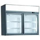 Armario colgante expositor refrigerado de sombremesa para productos congelados con capacidad Lt 373 y temperatura de -22 a -18 °C Klimaitalia KENAI TOP 145