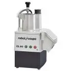 CORTADORA DE VERDURAS Y MOZZARELLAS - Mod. CL 50 2 VEL - Tolva grande - Tapa y cuba metálica - Capacidad de porciones de 50 a 400 - 2 velocidades - Potencia W 600 - Dimensiones cm L 39 x P 34 x 61h