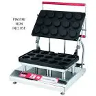 Plancha individual - Mod COOKMATICMAXI - Para pastelería - Alimentación trifásica 380V - Potencia W 5000 - Medidas cm L 58 x P 53 x h 42