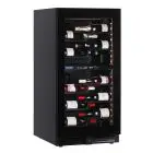 VITRINA REFRIGERADA PARA VINOS - Mod. EY120I2VD NL - VENTILADA - TEMPERATURA +2°/+12°C / +12°/+20°C - N. 1 PUERTA ACRISTALADA - CAPACIDAD LORDA Lt. 270 - Potencia W 115 - Alimentación monofásica - Medidas cm L 59,5 x P 69 x H 120