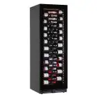 VITRINA REFRIGERADA PARA VINOS - Mod. EY180I1VD NL - VENTILADA - TEMPERATURA °C +2/+20 - N. 1 PUERTA ACRISTALADA - Potencia W 130 - ALIMENTACIÓN 220/50Hz MONOFASE - Medidas cm L 59,5 x P 69 x H 180