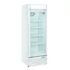 ARMARIO FRIGORÍFICO - Mod. DC 388 C - N. 1 PUERTA ACRISTALADA - REFRIGERACIÓN ESTÁTICA - CAPACIDAD LT 350 - TEMPERATURA +1º/+10°C - Dim. cm L 60 x P 57 x h 183,5 - CE
