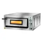 HORNO ELÉCTRICO PARA PIZZA - Mod. FME 9 - Panel de Control manual - MONOFÁSICO/TRIFÁSICO - De 1 Planta - Medidas CÁMARA DE COCCIÓN cm. L 91 x P 91 x h 14 - Potencia 9,6 kW - Homologación CE