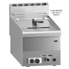 FREIDORA A GAS DE SOBREMESA - LÍNEA M - MOD. 60/30 FRG - N. 1 cuba Lt. 8 de aceite - Potencia kW 6,8 - Medidas: cm L 30 x P 60 x H 30 - CE