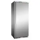 ARMARIO FRIGORÍFICO DE ACERO INOX AISI 430 Y ABS - ESTÁTICO - PARA PASTELERÍA - Mod. G-ER500PSS - N. 1 PUERTA - CAPACIDAD BRUTA LT 520 - TEMPERATURA +2º/+8ºC - Medidas cm A 77,7 x F 69,5 x h 189,5 - CE