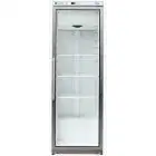 ARMARIO FRIGORÍFICO DE ACERO INOXIDABLE Y PS - VENTILADO - Mod G-ERV400GSS - CLASE B DE EFICIENCIA ENERGÉTICA - N. 1 PUERTA DE VIDRIO - CAPACIDAD DE 300 LITROS - TEMPERATURA 0°/+8°C - MEDIDAS cm L 60 x P 60 x 186 H - CE