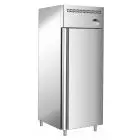 ARMARIO FRIGORÍFICO DE ACERO INOX AISI 201 - PARA SNAKS - ESTÁTICO - Mod. G-SNACK400TN-FC - CAPACIDAD BRUTA Lt 429 - N. 1 PUERTA - TEMPERATURA -2°/+8°C - Medidas cm A 68 x F 71 x h 201 - CE