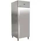 Armario frigorífico congelador en acero inox AISI 304 - Mod G-UGN650BT - Ventilado - Clase energética A - Gastronorm 2/1 (65 x 53 cm) - 1 puerta - Capacidad bruta de 560 litros - Temperatura de -2°C a +8°C - Medidas cm L 74 x P 87,5 x 209 H