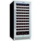 Vitrina refrigerada para vino ventilada con temperatura de 0 a +10 °C Forcar G-VI120S