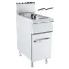 FREIDORA A GAS - LINEA ANIS - MOD. K7H100N - N. 1 Cuba Lt 13 de aceite - Medidas cm L 40 x P 73 x H 90 - Homologación CE