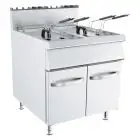 FREIDORA ELÉCTRICA - LÍNEA ANIS - MOD. K9H200G - N. 2 Cubas Lt 20 + 20 de aceite - Trifásica - Medidas cm L 80 x P 90 x H 90 - Homologación CE