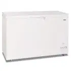 Congelador horizontal con tapa ciega modelo GELO 450 PS, temperatura -18°C / -24°C, capacidad bruta 383 Lt, dimensiones externas 1275 x 750 x 880 mm.