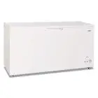 Congelador horizontal con tapa ciega modelo GELO 550 PS, temperatura -18°C / -24°C, capacidad bruta 473 Lt, dimensiones externas 1535 x 750 x 880 mm.