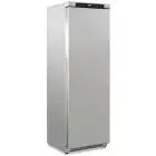 Armario congelador modelo GN 400 BT INOX, temperatura -15°C / -22°C, capacidad bruta 400 Lt, dimensiones exteriores 600 x 625 x 1860 mm.