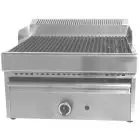 PARRILLA DE GAS Y AGUA DE SOBREMESA - Mod WRGV6441 - Llama piloto - Dimensiones cm L 41 x P 63 x H 43