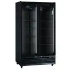 Expositor refrigerado para bebidas con capacidad de 879 litros y temperatura de 0 a +10 °C Klimaitalia ICOOL 110 BLACK