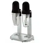 Batidora para frappés - Mod FANO SASSONIA VV - Con variador de velocidad - 2 vasos en tritan lt 0,55 x 2 - Fuente de alimentación 230V monofásica - Potencia W 100 + 100 - Dimensiones cm L 30 X P 19,5 X H 48,5