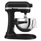 AMASADORA PLANETARIA KITCHENAID - Mod K55BM Heavy Duty Negro - Estructura de metal - N 1 cuba Lt 5,2 - Potencia 375 W - Alimentación monofásica 220-240V - Medidas cm L 28,7 x P  37,1 x H 41,9