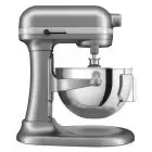 AMASADORA PLANETARIA KITCHENAID - Mod K55S Heavy Duty Plata Metálica - Estructura de metal - N 1 cuba Lt 5,2 - Potencia 375 W - Alimentación monofásica 220-240V - Medidas cm L 28,7 x P  37,1 x H 41,9