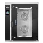 HORNO ELÉCTRICO DE CONVECCIÓN Y VAPOR CON PANEL PANTALLA TÁCTIL CON ICONOS - Cod. MISTRAL 10TTR M14 VISION - PARA PANADERÍAS Y PASTELERÍAS - VENTILADO - capacidad horno bandejas n. 10 cm 60 x 40 o 66 x 46 - potencia kW 20 - Alimentación 400 V 50/60 Hz TRI