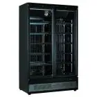 Expositor vertical refrigerado para alimentos congelados y helados ventilado con capacidad de 930 litros Klimaitalia OT126DV2B