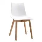 SILLA NATURAL ZEBRA ANTISHOCK - MOD. 2805 - Carcasa de POLICARBONATO TRANSPARENTE - Bastidor de HAYA NATURAL - Para INTERIORES - Se envía desmontado - Med. cm L 46 x P 52 x H 81 - Homologación CE