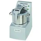 CUTTER DE SOBREMESA - Mod. R 10 - Capacidad de la Cuba de acero inox lt 11,5 - Capacidad de porciones de 50 a 200 - 2 velocidades - Potencia W 2600 - Dimensiones cm L 34,5 x P 56 x 66h