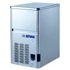 MÁQUINA DE HIELO EN CUBITOS HUECOS - Mod. SEF24 - CAPACIDAD DEL CONTENEDOR Kg 6 - PRODUCTIVIDAD CON ENFRIAMIENTO POR AIRE HASTA kg 24/24 h - Dim. cm L 33,4 x P 45,7 x H 59,7/61,7 - CE