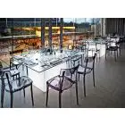 MESA - MOD. SQUARE - PARA USO INTERIOR/EXTERIOR - ESTRUCTURA EN POLIETILENE - HOMOLOGACIÓN CE