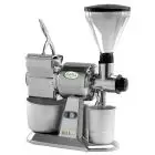 MOLINILLO DE CAFÉ, DE ESPECIAS Y RALLADOR - MOD. MCMPGR CGM - Producción horaria CAFÉ/QUESO Kg 10/50 - Alimentación V 230/50-60Hz MONOFÁSICA - Potencia Kw 0,75 (0,1 Hp) - Medidas Cm A 26 x F 50 x h 65 - Homologación CE