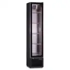 VITRINA REFRIGERADA VERTICAL PARA LA EXPOSICIÓN DE CARNE - Mod. TH REGA - Estático con agitador - Potencia de 180 W - Capacidad de 164 litros - Temperatura de 0° a +4°C - Medidas cm L 39 x P 47,5 x 188 H - Norma CE