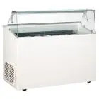 VITRINA HELADO - MOD. TOP 7 - Temperatura -15°/-20° C - Capacidad Lt 293 - Medidas cm. L 135 x P 67,5 x h 117,5 - PESO Kg. 99 - Homologación CE