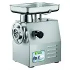 PICADORA DE CARNE PROFESIONAL 22 RGE (grupo picador extraíble) - Grupo de molienda de acero inoxidable - Potencia 1,5 HP - 1100W 230V Monofásico - Producción por hora Kg/h 200-300