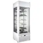 EXPOSITOR VERTICAL REFRIGERADO - MOD. VENERE PSW - CAPACIDAD LT. 470 - TEMPERATURA -2°/+10°C - Dim. cm. L 66,8 x P 77,3 x h 200 - CE
