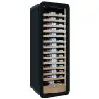 Vitrina refrigerada para vino con capacidad Lt 268 y temperatura de +2 a +20 °C Klimaitalia VINARIUS 60 BLACK