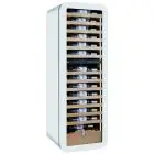 Vitrina refrigerada para vino con capacidad Lt 268 y temperatura de +2 a +12 °C y de +12 a +20 °C Klimaitalia VINARIUS 62 WHITE