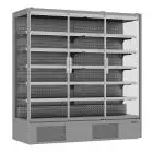 Expositor mural refrigerado con capacidad Lt 1939 y temperatura de -1 a +5 °C Klimaitalia NOVI 200