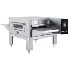 HORNO ELÉCTRICO DE CINTA PARA PIZZA - Mod. C/50 - Modular y apilable - De acero inox - Medidas de la cámara cm L 50 x P 75 x 10 h - Potencia 14,2 Kw - CE