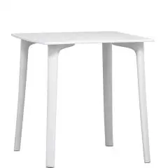 Mesa - color Blanco - ​Estructura e tablero en polipropileno - Modelo 072-DH02-01