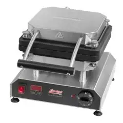 MÁQUINA GOFRERA - Mod 51912EU - BASE INDIVIDUAL para placas intercambiables - Alimentación monofásica 230v/50-60hz - Potencia W 2800 - Medidas Cm L 32 x P 34 x h 27,5