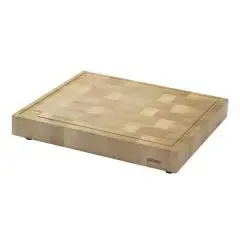 TABLA DE CORTAR PARA ASADOS mod. Anduus -  de carpe blanco teselado